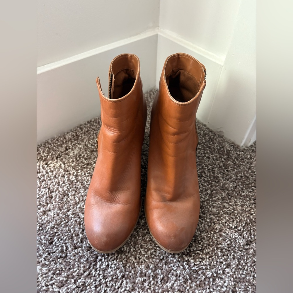 BP Brown Ankle Booties Size 7.5